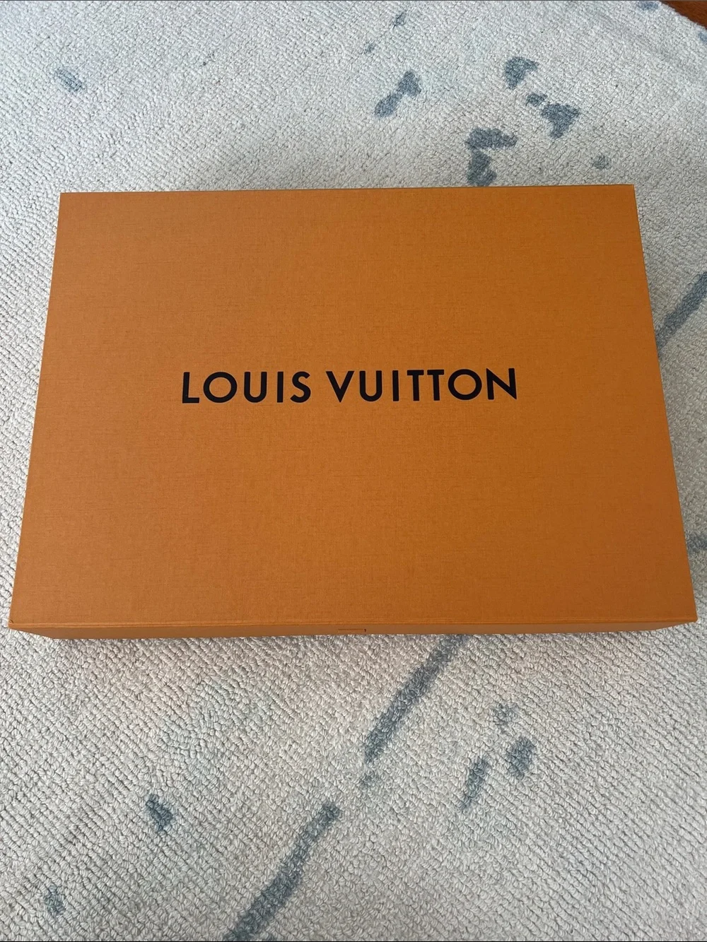 Authentic Louis Vuitton Orange Gift Box